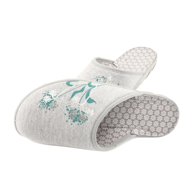 Ženske cipele u boji Befado 235D168 siva zelena 4