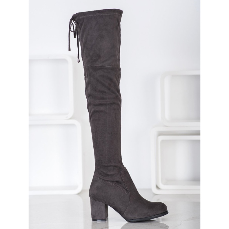 J. Star Klizne čizme na postu siva 2