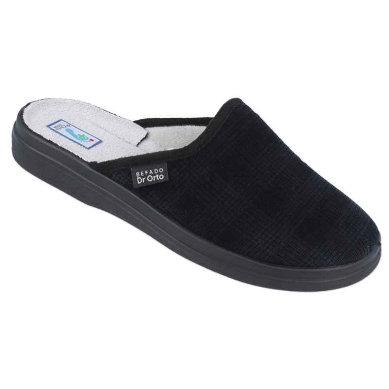 Befado muške zdravstvene cipele papuče 125M010 papuče mornarsko plava 1