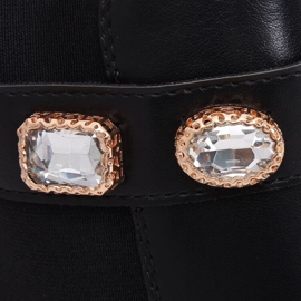 Crne čizme Chelsea, crne HE107 crne crna 1