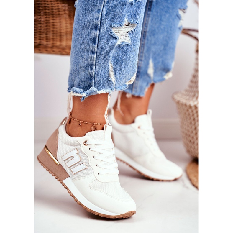 EVE Ženske sportske cipele Bež Golden Maddie Elements 1