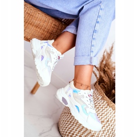 Ženske sportske cipele Lu Boo White Dazzle Me bijela višebojan 2