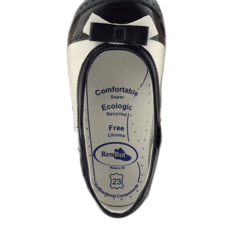 Balerine dječje cipele Ren But 1405 tamnoplave bijela 5