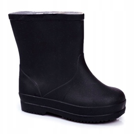 Dječje galoše od crne gume Klasična uspavanka crno 2