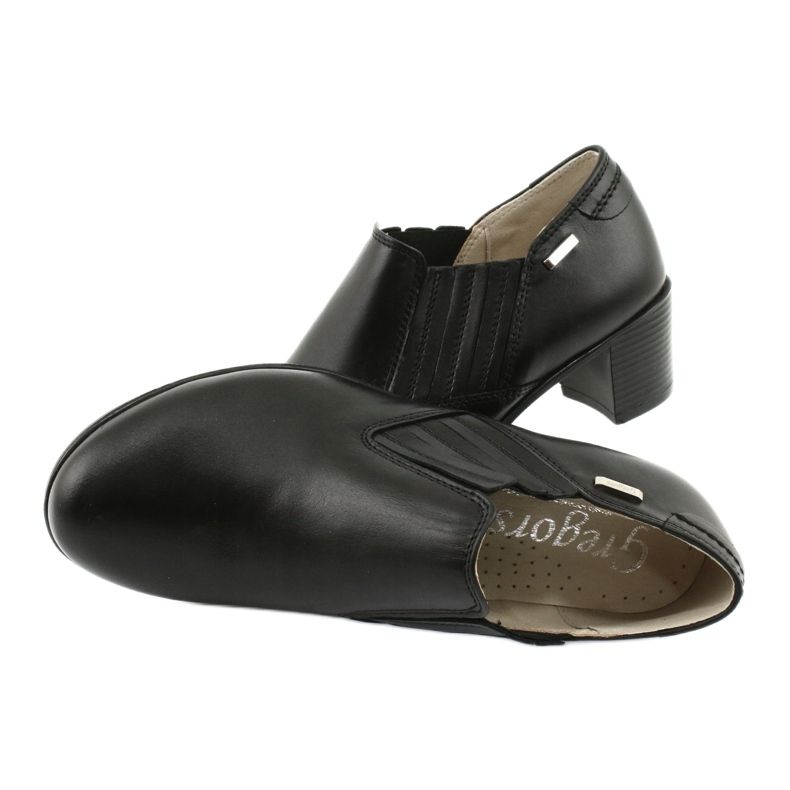 Ženske slip-on cipele Gregors 789 crne crna 4