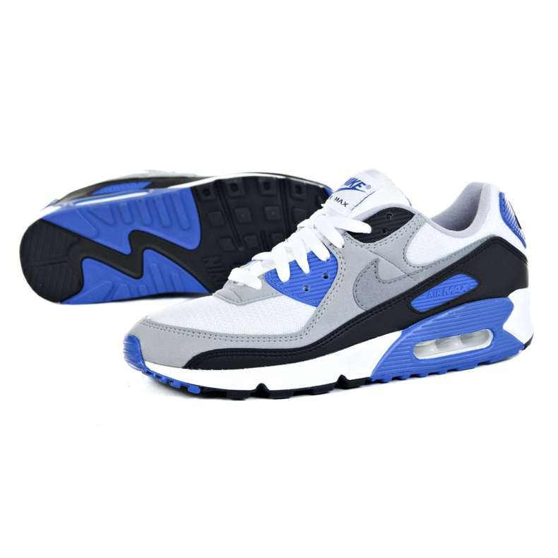 Nike Air Max 90 M CD0881-102 bijela crna plava siva 1