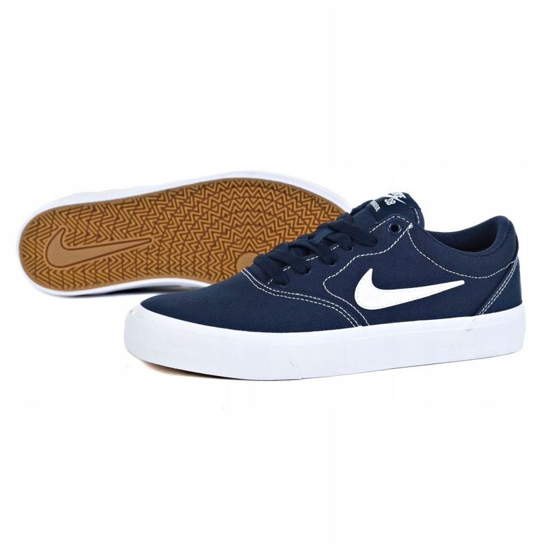 Nike cipele Sb Charge Cnvs Jr CQ0260-400 tamnoplava siva 1