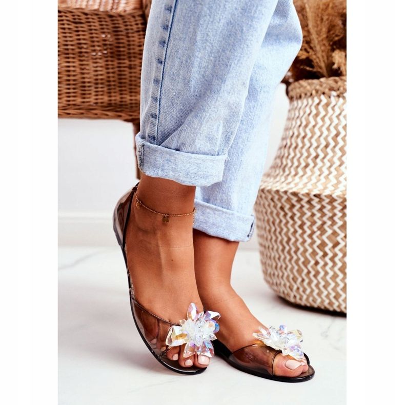 Gumene balerinke Crni kristali Meliski Clare crna 1