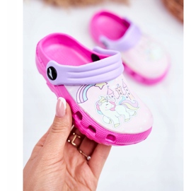 Dječje papuče pjene Crocs Pink Poniji poni ružičasta 2