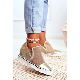 Ženske Lu Boo tenisice s mrežicom Golden Morgono zlatni 1