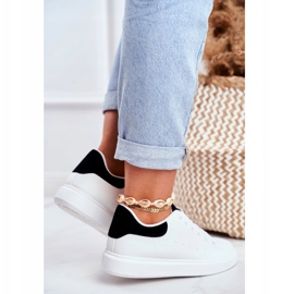 PS1 Ženske sportske cipele bijele s crnom petom Milly bijela crna 1