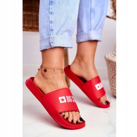 Ženske papuče Big Star Red GG274041 crvena 1
