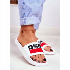 Ženske papuče Big Star Classic White GG274047 bijela 1