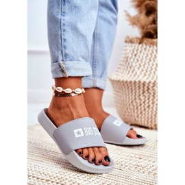 Ženske papuče Big Star Grey GG274042 siva 1