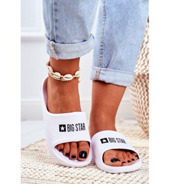 Ženske papuče Big Star Air White GG274A026 bijela 1