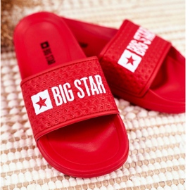 Dječje papuče Big Star Red Quilted GG374801 crvena 1