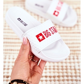 Dječje papuče Big Star White Quilted GG374803 bijela 2