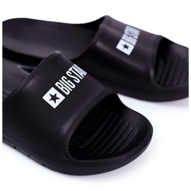 Muške papuče Big Star Air Black GG174917 crna 1