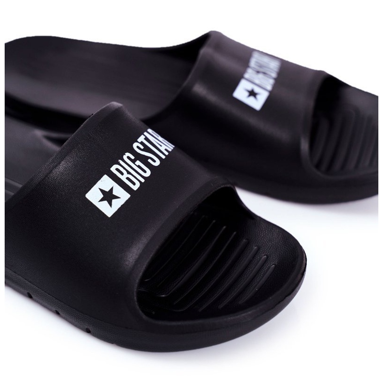 Muške papuče Big Star Air Black GG174917 crna 1