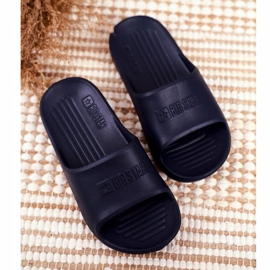Papuče dječje mlade Big Star Navy Blue GG374810 plava 1