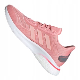 Patike za trčanje adidas Supernova W FV6021 bijela ružičasta 1