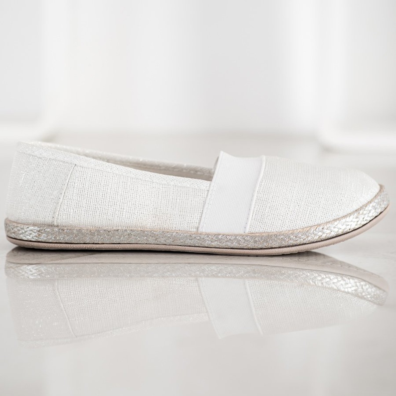 SHELOVET Elegantne tenisice koje se navlače bijela 2