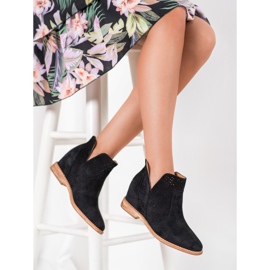 Bella Paris Klasične crne kaubojke crno 2