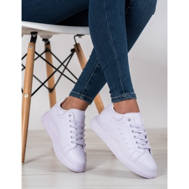 SHELOVET Ljubičaste tenisice na platformi ljubičasta 1