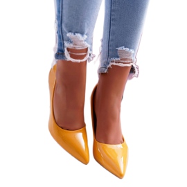 SEA Ženske visoke pete Yellow Yanna žuta boja 1