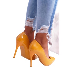 SEA Ženske visoke pete Yellow Yanna žuta boja 2