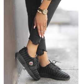 Crne PH-16 lagane sportske cipele crno 2