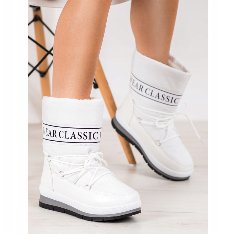 GOLL Nosite klasične čizme za snijeg bijela 2