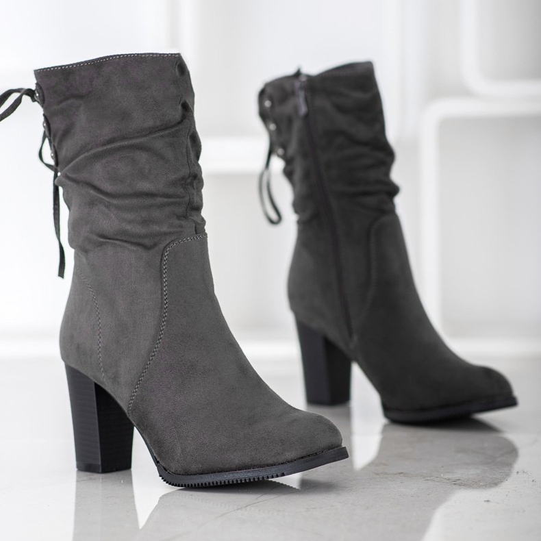 J. Star Visoke sive čizme siva 1