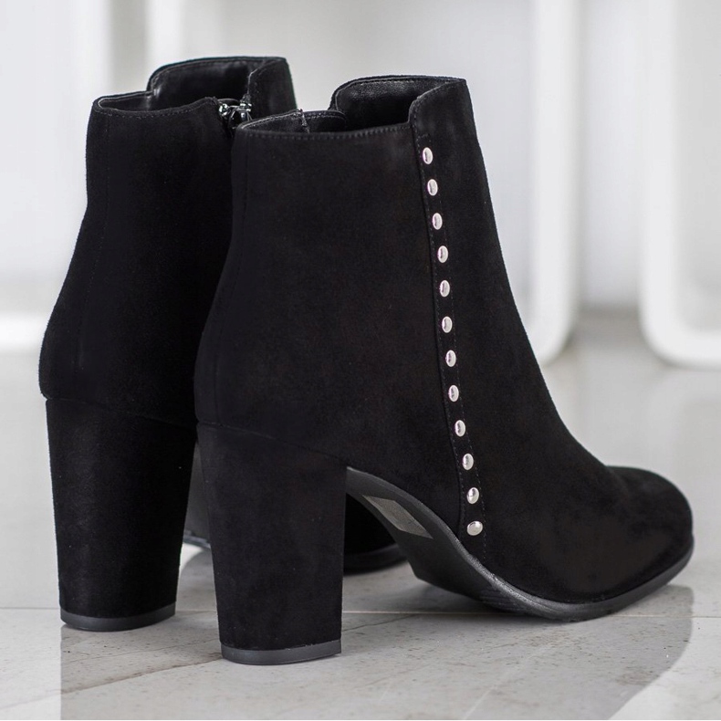 Evento Klasične kožne čizme crno 2