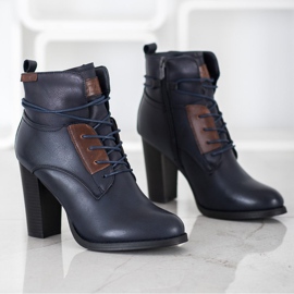 Evento Tamnoplave čizme na stupu tamnoplava plava 1