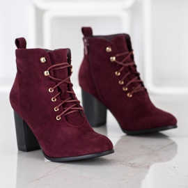 Evento Burgundske čizme na pošti crvena raznobojna 1