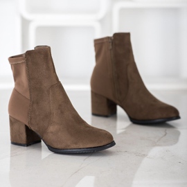 J. Star Smeđe čizme smeđa 1