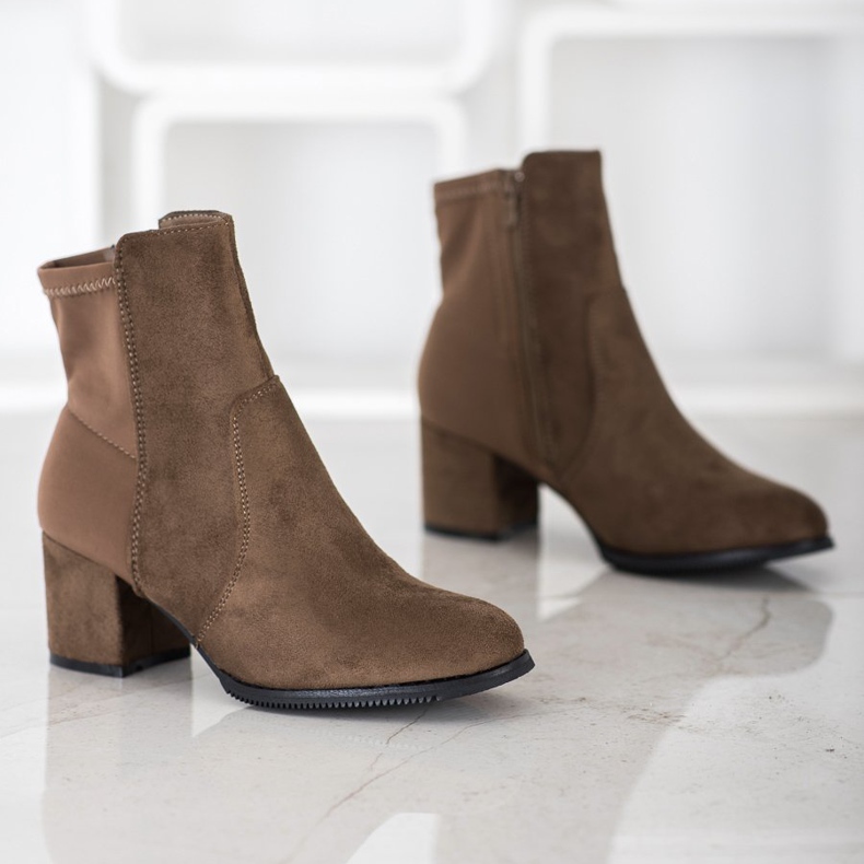 J. Star Smeđe čizme smeđa 1