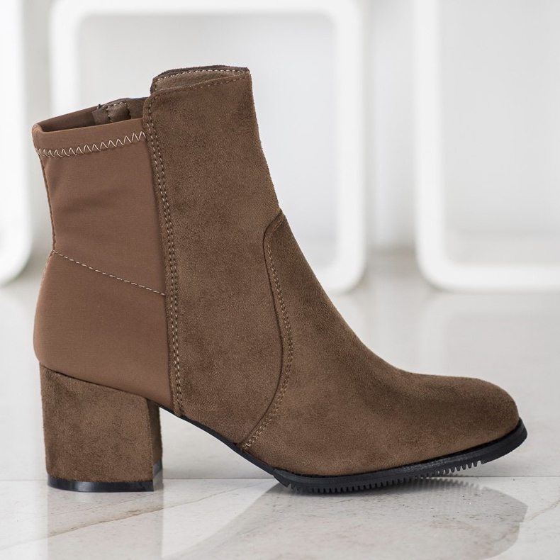 J. Star Smeđe čizme smeđa 2