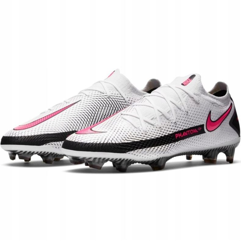 Nike Phantom Gt Elite Fg M CK8439-160 nogometne cipele raznobojna bijela 2