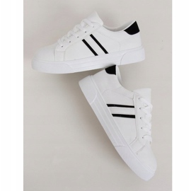 Bijele ženske tenisice CC-20 Black bijela crna 1