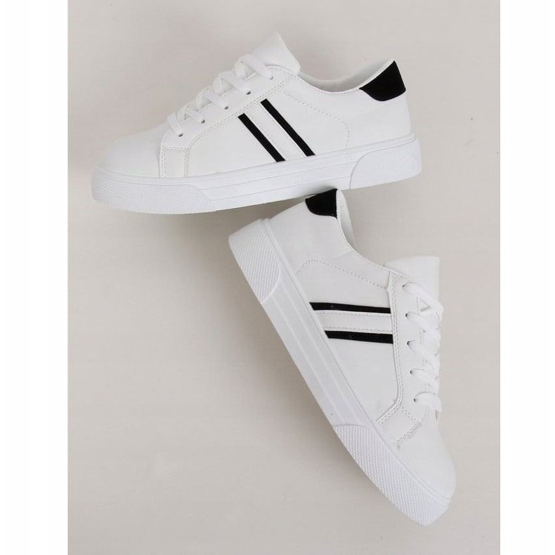 Bijele ženske tenisice CC-20 Black bijela crna 1