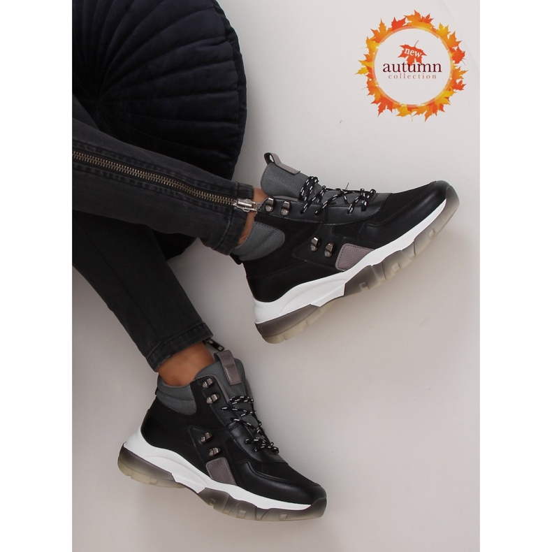 Crne gležnjače 2000-C03 Crna crno 1