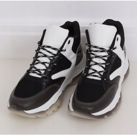 Crne 2000-C06 Crne visoke tenisice crno 1