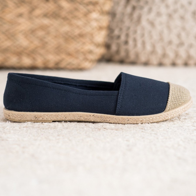 Trendi tamnoplave espadrile plava 2