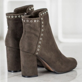 Evento Elegantne čizme višebojan zelena 1