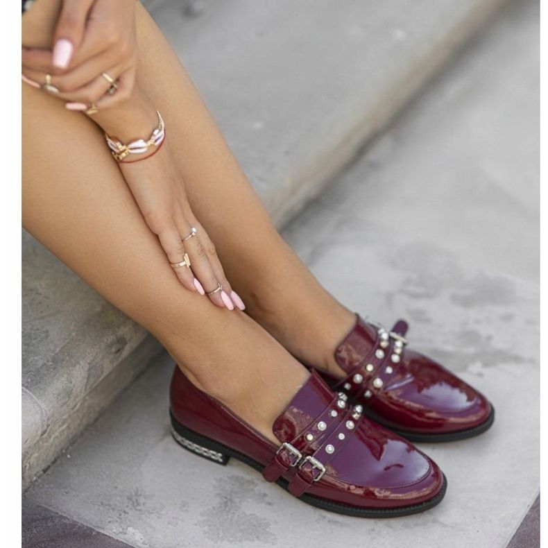 Ženske kestenjaste niske cipele C18-6252-2 višebojan 1