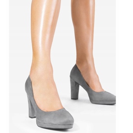 Crvene antilop pumpe na LEI-169 stupu siva 1