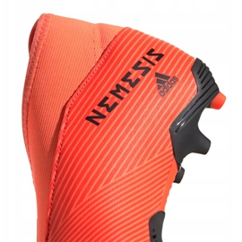 Kopačke Adidas Nemeziz 19.3 Ll Fg Jr EH0488 crvena naranča 1