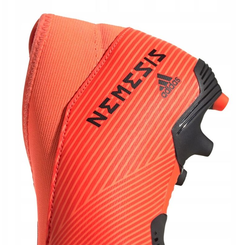 Kopačke Adidas Nemeziz 19.3 Ll Fg Jr EH0488 crvena naranča 1